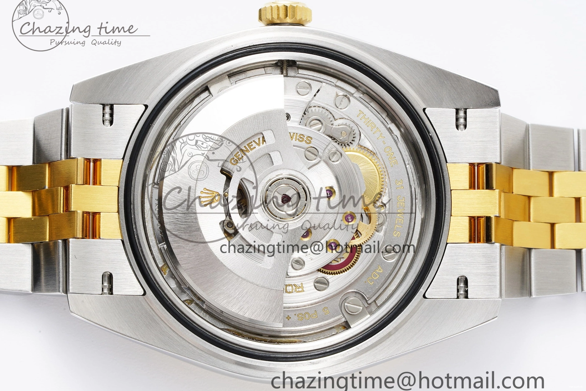 1:1 Polished SS DateJust Bezel 41 Dial Steel Edition on KING Bracelet White Jubilee VR3235 904L Best YG 0306